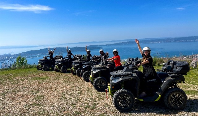 ATV / Quad-Abenteuer in den Bergen in der Nähe von Split (Kroatien)